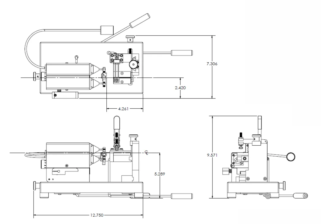 Model Of 726 Bench Fixture